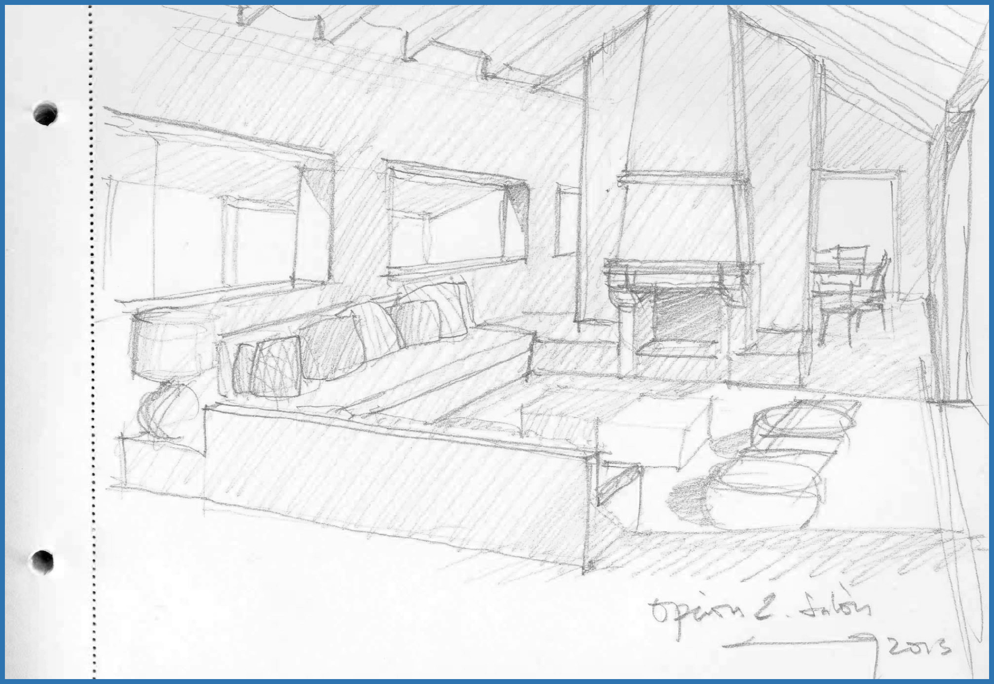 Vista salón. Opción2